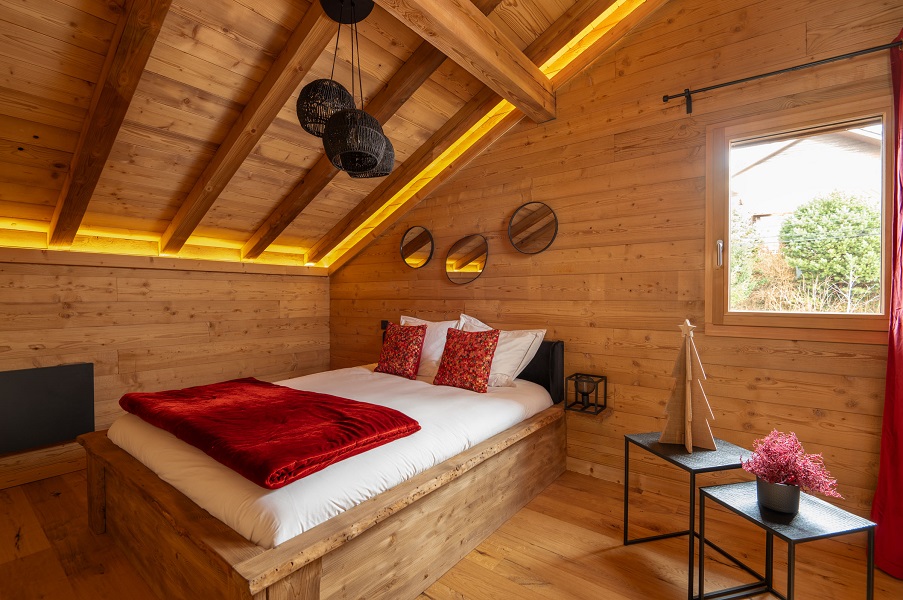 Chambre une Emeraude location chalet vosges