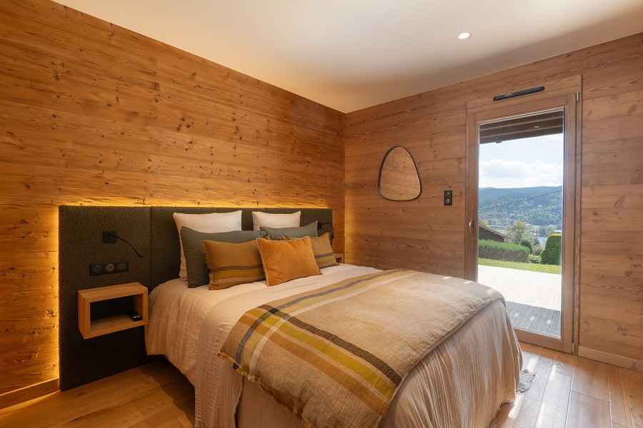 chalet lena location vosges chambre