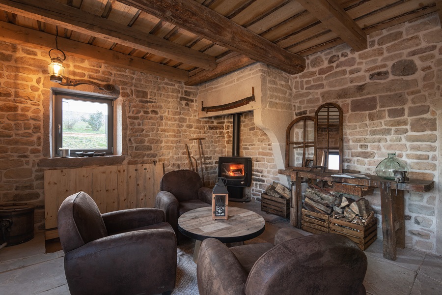 coin salon gite clos du chene location vosges hadol famille