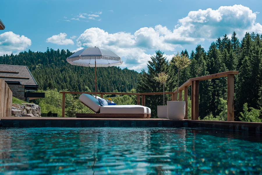 domaine les terres bleues location vacances vosges piscine